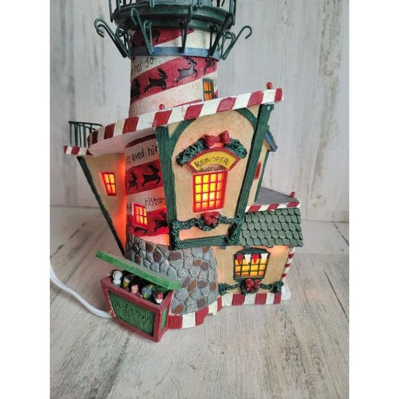Dept 56 Rudolph Red-Nosed Lighthouse story book collection Xmas